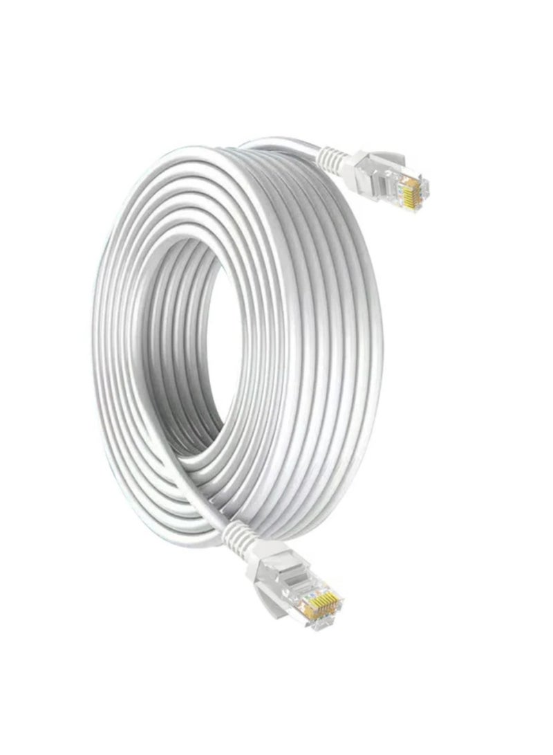 Dnastaa 10 GBPS PATCH CORD CAT.6 Giga-Speed 15M High Quality Ethernet Cable" - Image 1